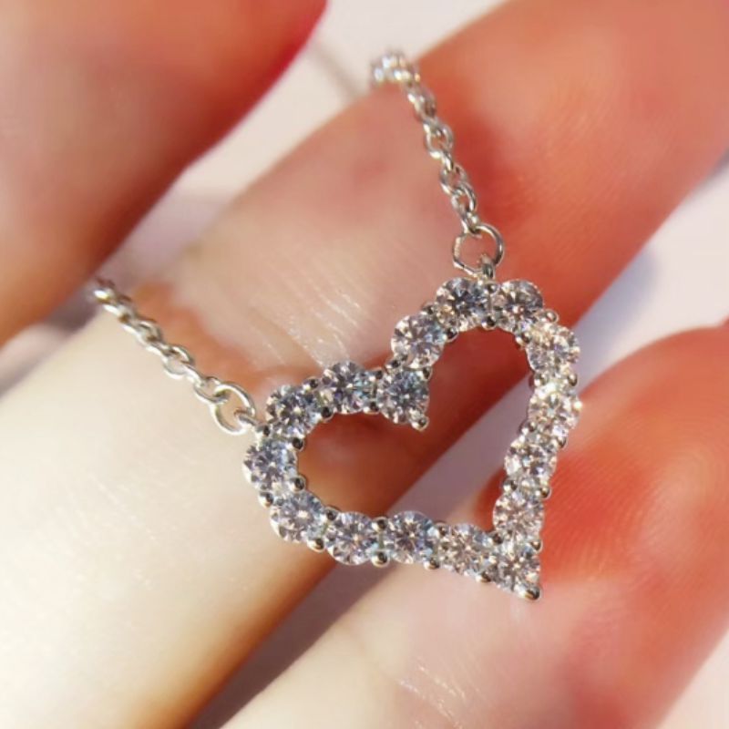 Casual Heart Necklace For Women