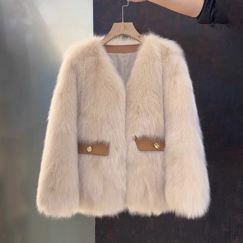 Maillard Winter Fur Coat For Women