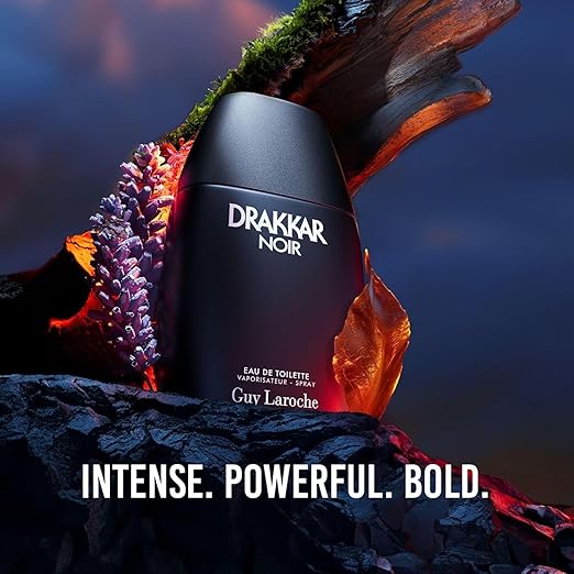 Drakkar Noir by Guy Laroche Eau de Toilette for Men – Intense & Powerful Fougere Fragrance, Long-Lasting Designer Cologne