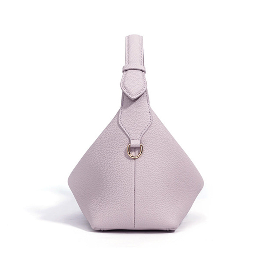 Genuine Leather Bag Advanced Sense All-match Commute Women's Cross-body Bag